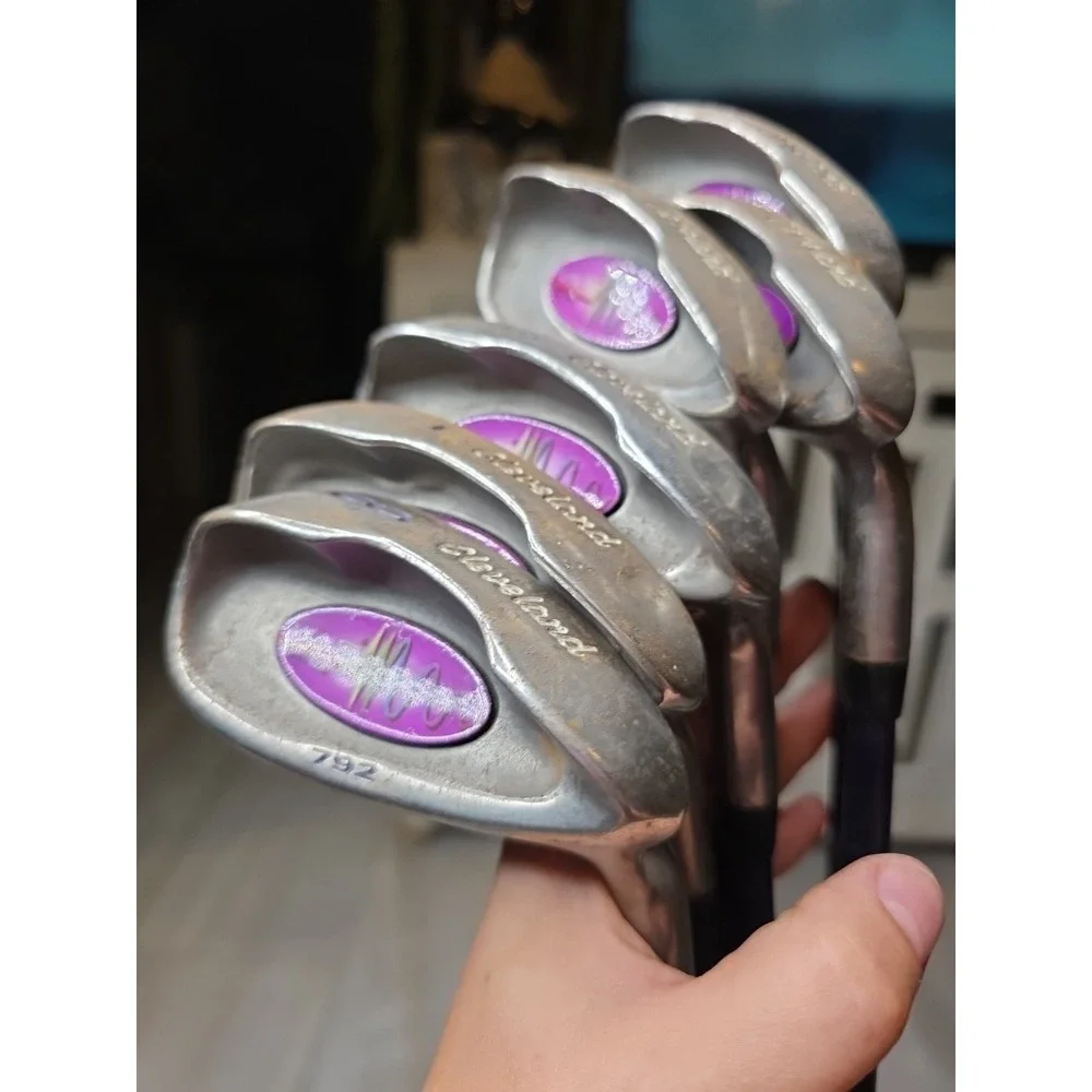 Cleveland VAS 792 Iron Set 3-8‎ Boron Composite Shaft Silver Blue Black